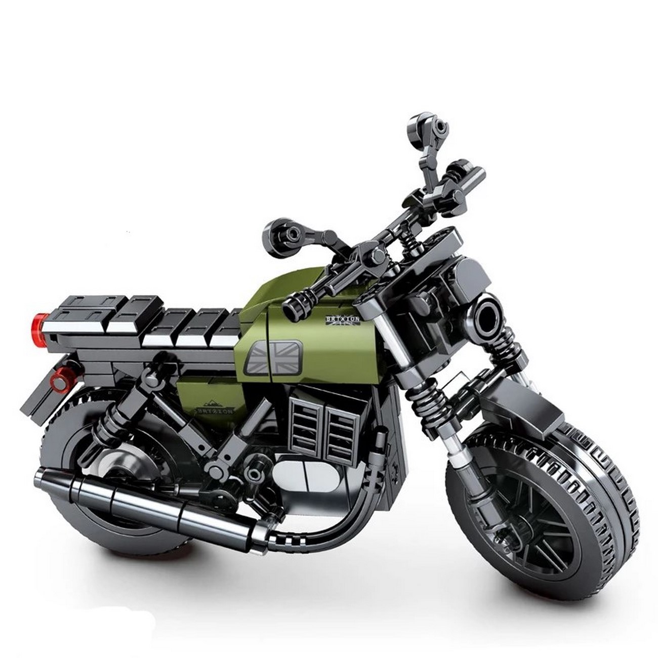 Moto Motocicleta Verde Juguete Armable Armatodo Construcción